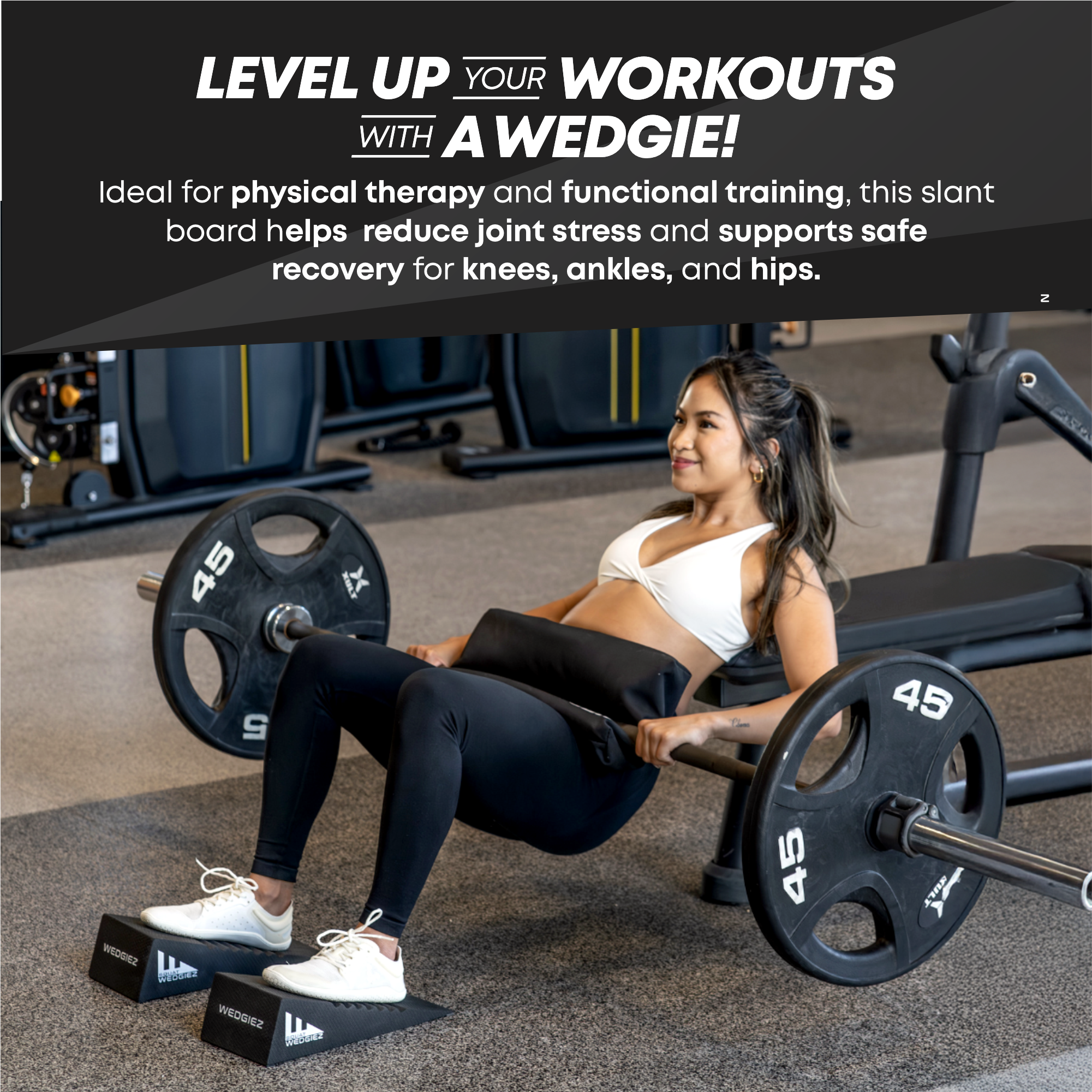 15 Degree DUO Wedgie Squat Wedgiez