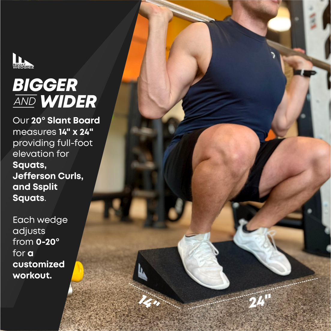 20 Degree SumoWedgie (PRE- ORDER) Squat Wedges