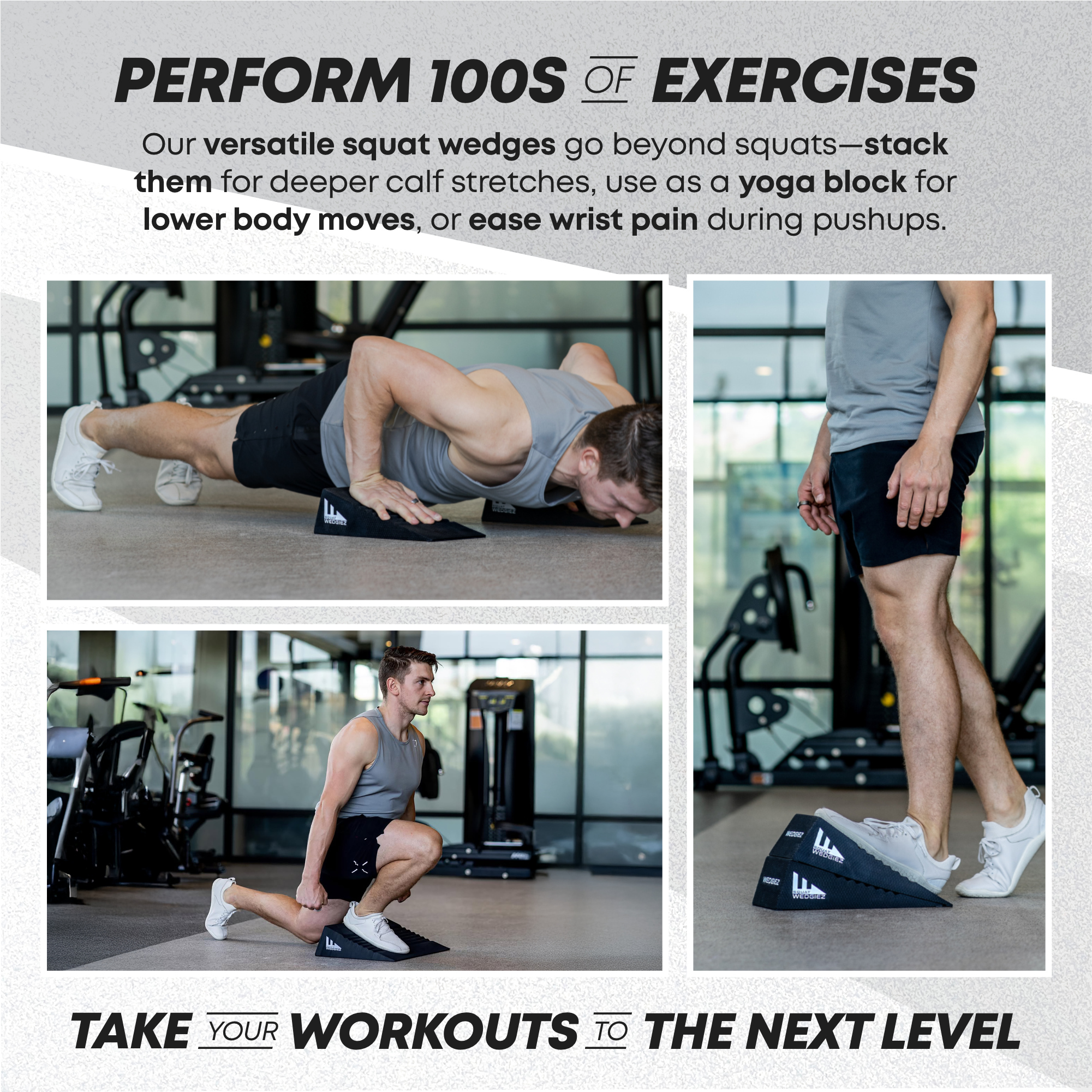 15 Degree DUO Wedgie Squat Wedgiez