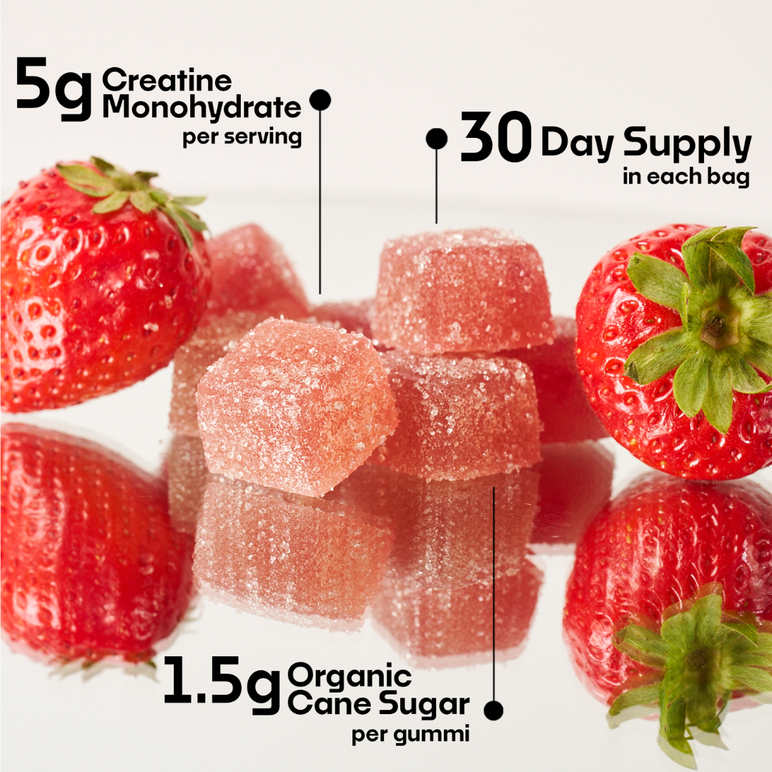 SquatGummi Creatine Gummies Squat Wedges