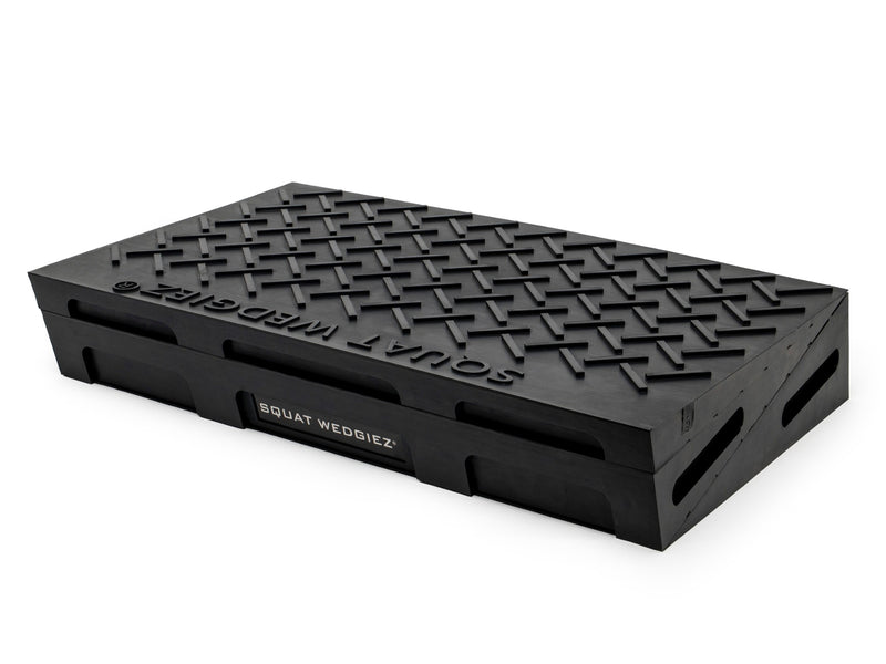 Built-in handles on the SquatWedgie PRO for easy positioning and setup